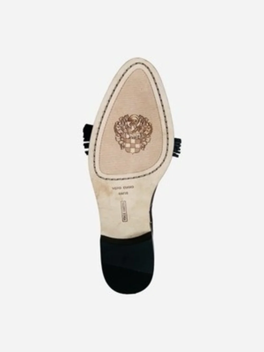 Vince Camuto Geralin Velvet Tassel Loafers Women's 6/36 Grayish Purple NIB